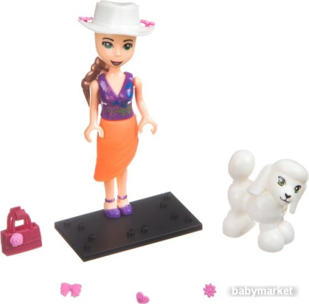 Кукла Bondibon OLY с пуделем в розовом чемодане с аксессуарами ВВ4539