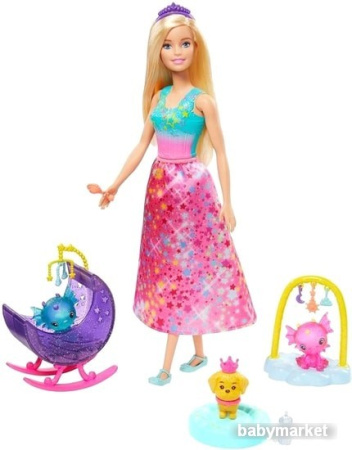 Кукла Barbie Сказочная Принцесса GJK49/GJK51