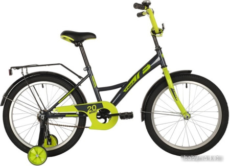 Детский велосипед Foxx BRIEF 20 2021 (зеленый)