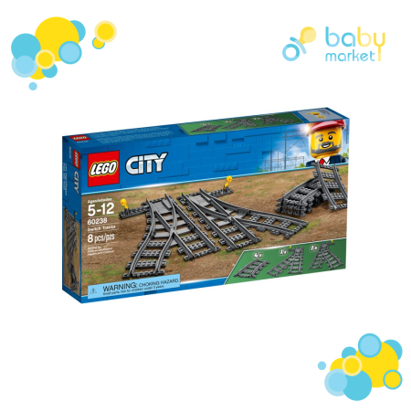 Конструктор Lego City Железнодорожные стрелки (60238)