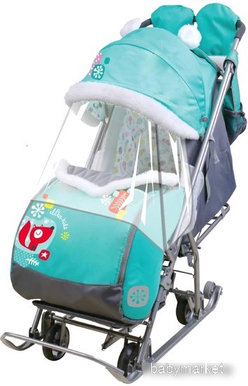 Nika НДТ5-1/4 (изумрудный/лиса)