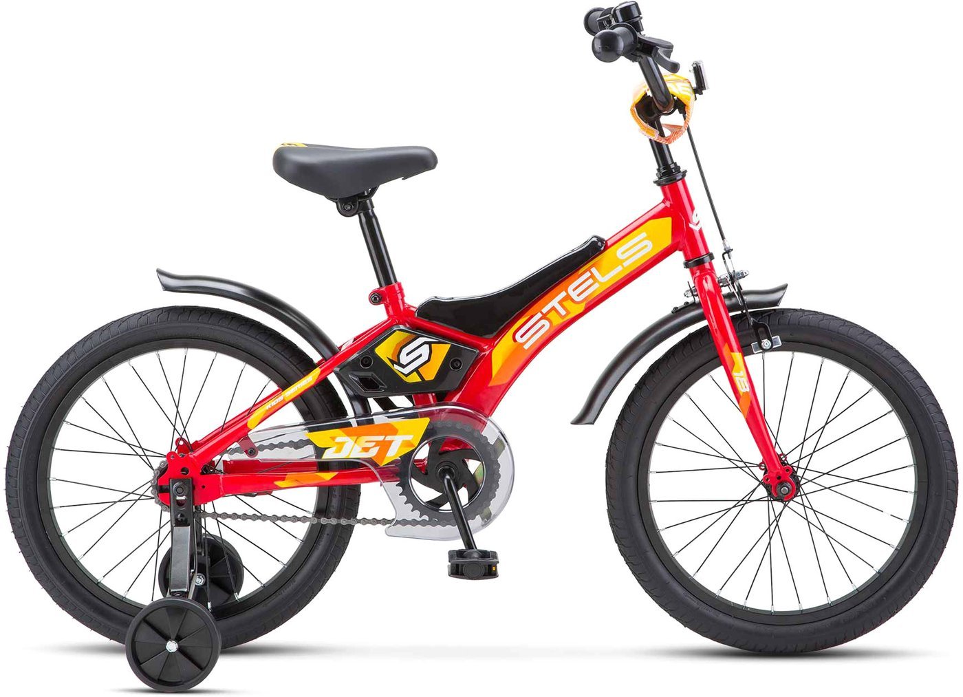 Stels Jet 18 (10, красный, разобранный, в коробке)