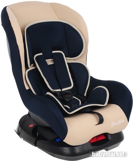 Детское автокресло BamBola Bambino KRES2943 Бежевый/Тёмно-синий