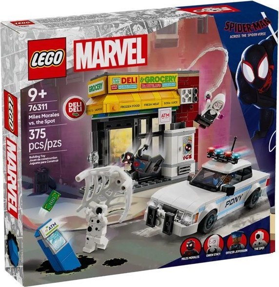 LEGO Super Heroes Через вселенные: Майлз Моралес против Спота 76311