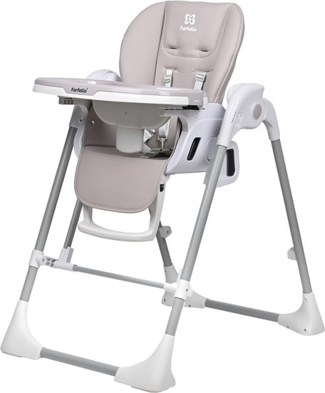 Стульчик для кормления Farfello Multa MLT-1 Серый шёлк