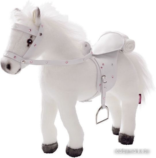 Gotz Лошадь Молния со звуком 3401485 (белый)