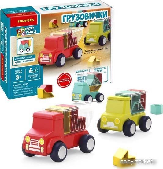 Bondibon БондиЛогика Грузовички ВВ5844