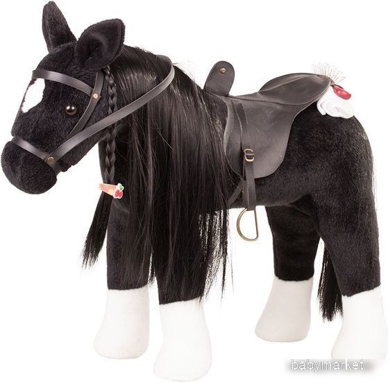 Gotz Лошадь с расческой 3402783 (черный)