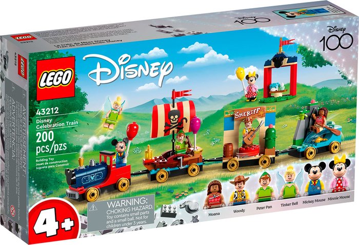 Конструктор Lego Disney Праздничный поезд Диснея 43212
