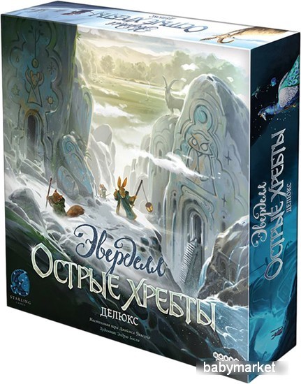 Настольная игра Мир Хобби Эверделл: Острые хребты. Делюкс (дополнение)