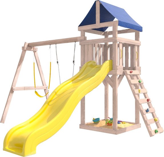 National Tree Company С гибкими качелями IgroWoods ДКНП-11 (не окрашен) - детский товар