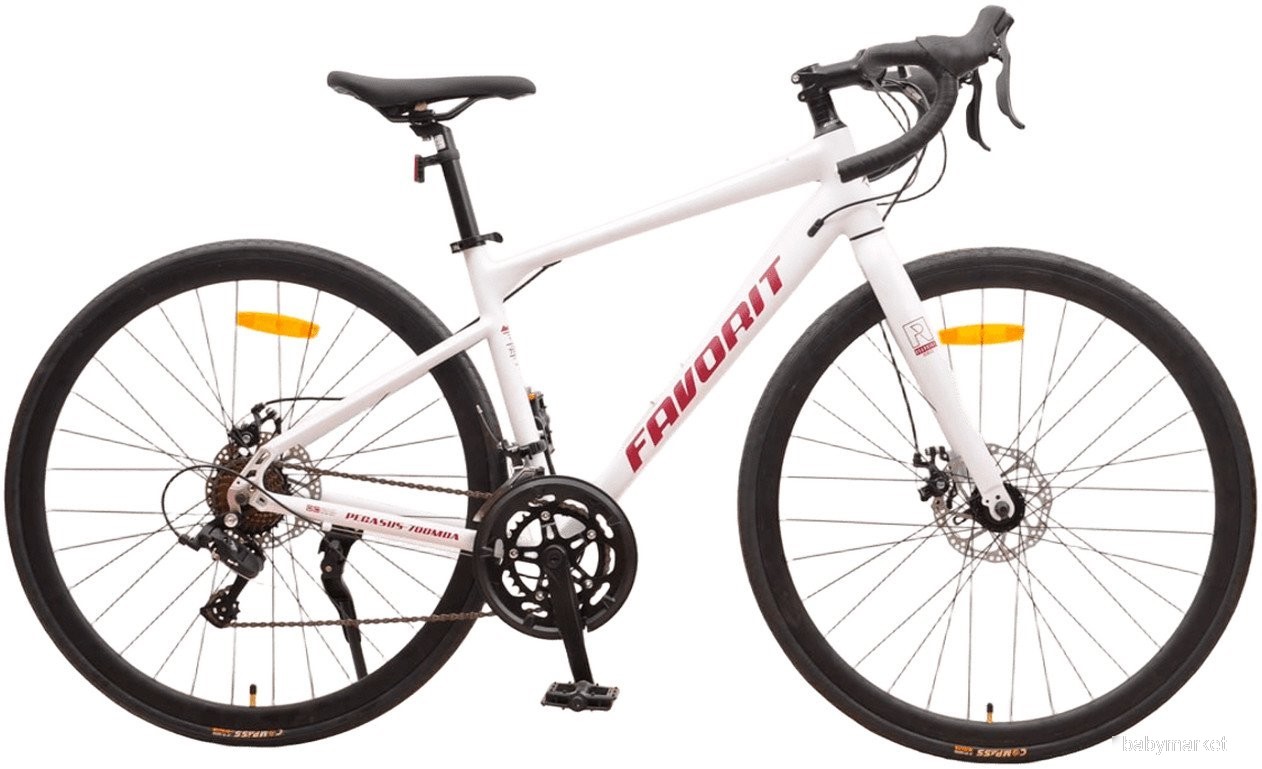 Велосипед Favorit PEGASUS-700MDA 2025 28" рама 17" Белый