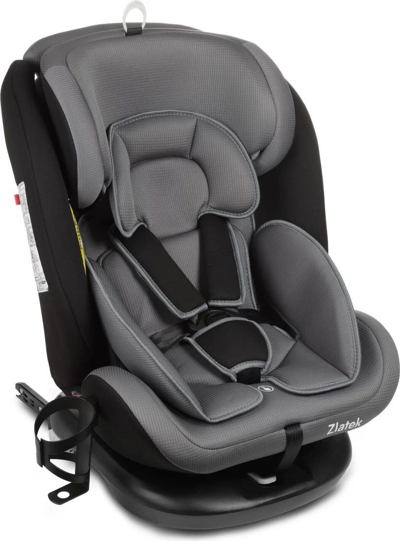 Zlatek Cruiser Isofix Lux KRES3951 (серый/черный)