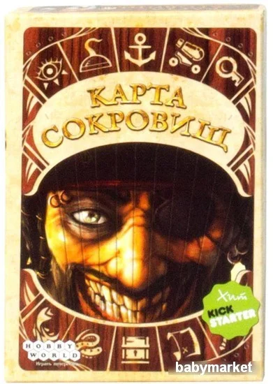 Мир Хобби Карта Сокровищ - детский товар