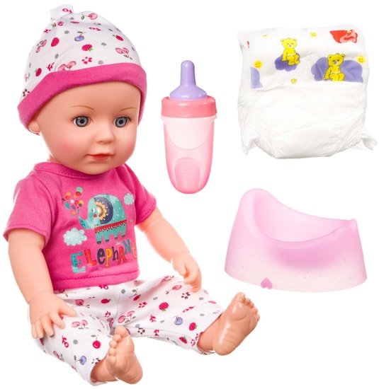 Bondibon OLY в розовой пижаме и шапочке ВВ4259