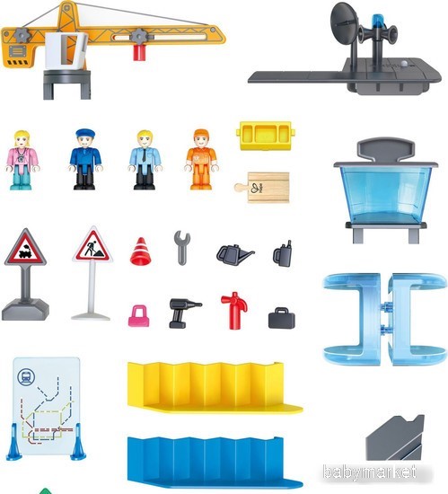 Hape Железнодорожная станция Мега Сити E3768 - детский товар