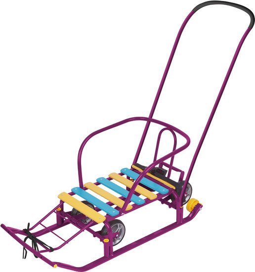 Санки Nika Тимка 5 Универсал Сиреневый