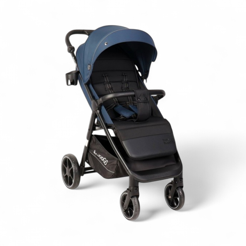 Детская прогулочная коляска Bubago Bass Light BG 137-1 Синий