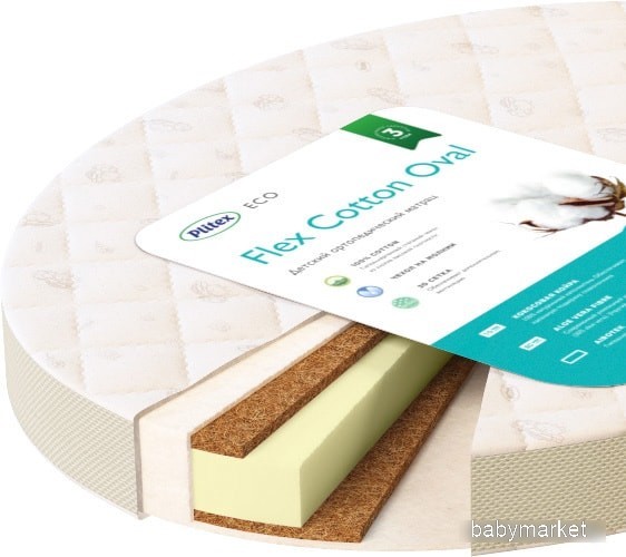 Плитекс Flex Cotton Oval 65x125 [ФК-01/3]