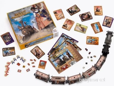 Дополнение к настольной игре Стиль Жизни Кольт экспресс. Курьеры и бронепоезд