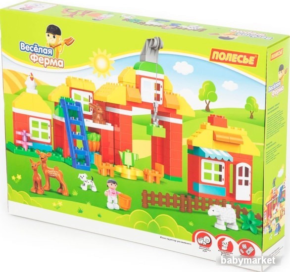 Полесье 77592 Весёлая ферма - детский товар