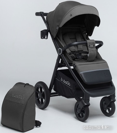 Детская прогулочная коляска Bubago Bass BG 130-3 Серый