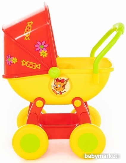 Коляска для куклы Полесье Три кота №2 71446 - детский товар
