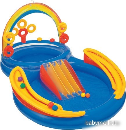 Intex Rainbow Ring Play Center 297x193x135 (57453)