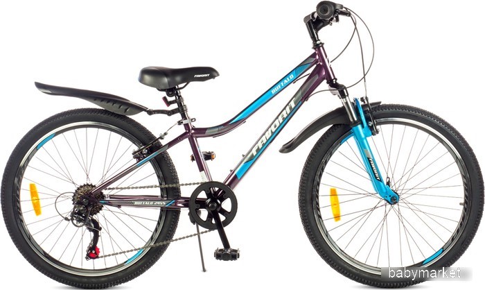 Велосипед Favorit Buffalo 24VS BUF24V12BL Голубой