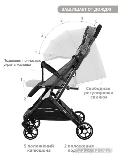 Indigo Onyx (серый) - детский товар