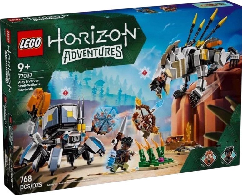 Конструктор Lego Other Элой и Варл против Шелл-Уокера и Савтуза 77037