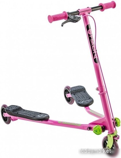 Yvolution Fliker Air A1 (розовый/зеленый)