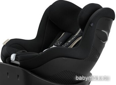 Детское автокресло Cybex Sirona Gi i-Size Plus Moon Black (с базой)
