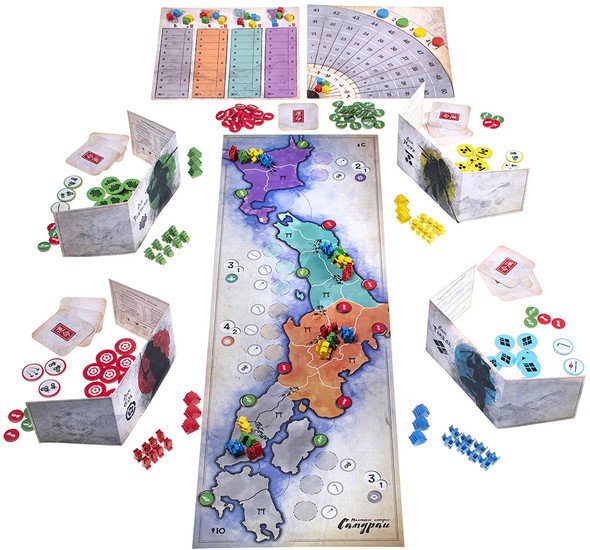 Crowd Games Маленькие империи. Самураи 16182 - детский товар