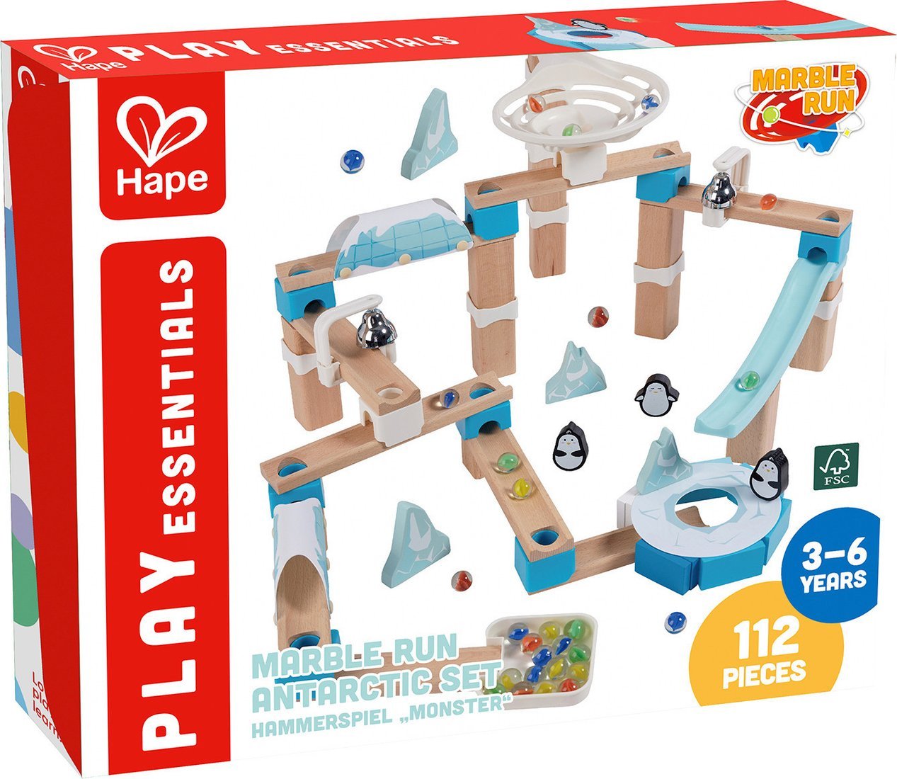 Hape Гонки пингвины в Антарктиде E1113_HP