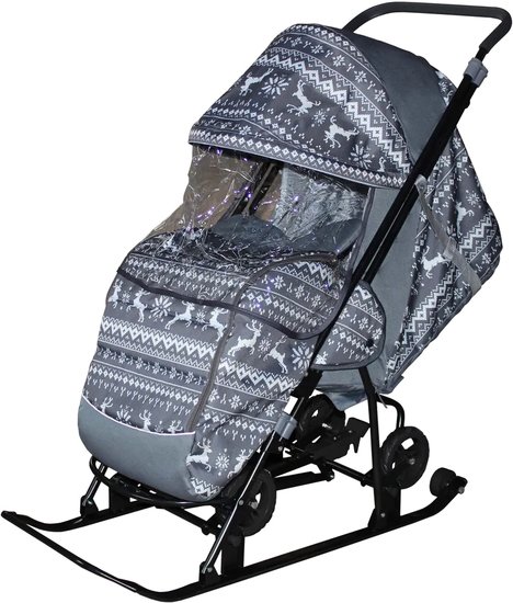 Galaxy Снежинка Универсал 1 (финская ночь/олени на сером)