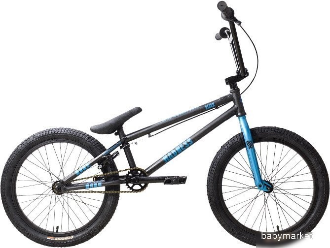 Stark Madness BMX 4 2025 (графит матовый/синий металлик/черный)