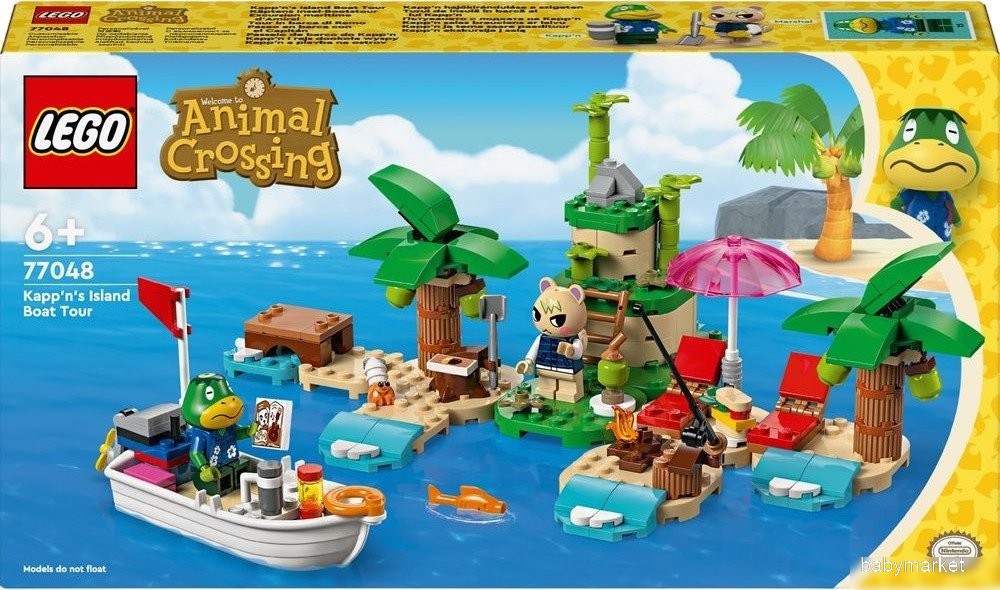LEGO Animal Crossing 77048 Экскурсия на лодке по острову Каппн
