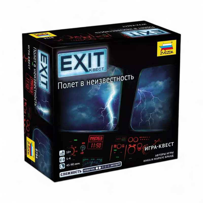 Настольная игра Звезда Exit-Квест. Полет в неизвестность
