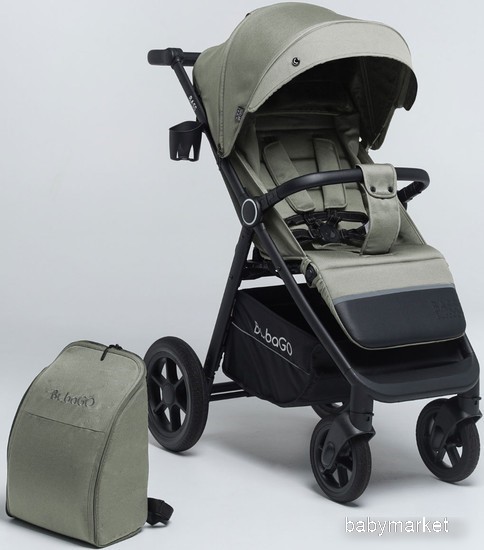 Детская прогулочная коляска Bubago Bass BG 130-2 Зелёный