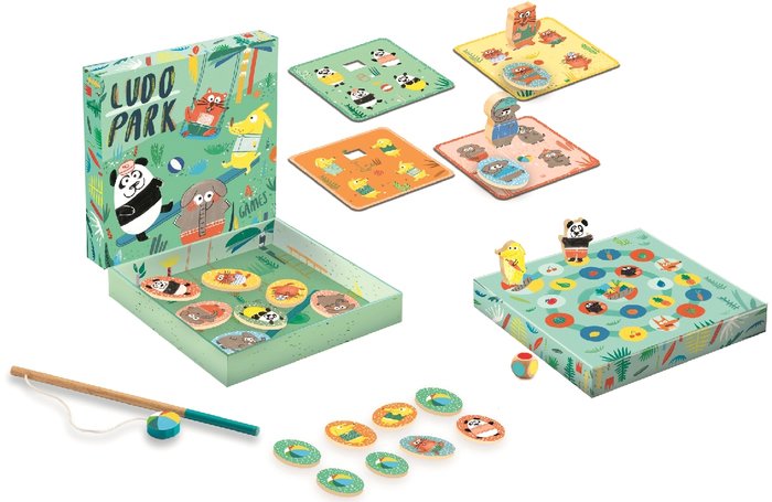 Djeco Людопарк 4 в 1 01698