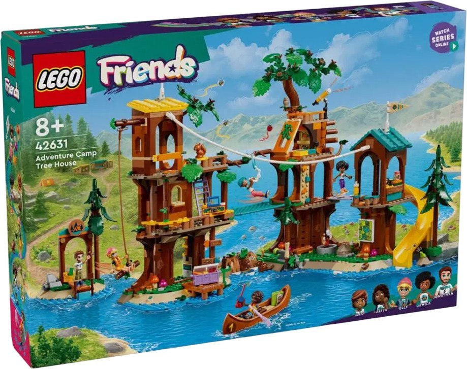 Конструктор Lego Friends Лагерь приключений: Дом на дереве 42631