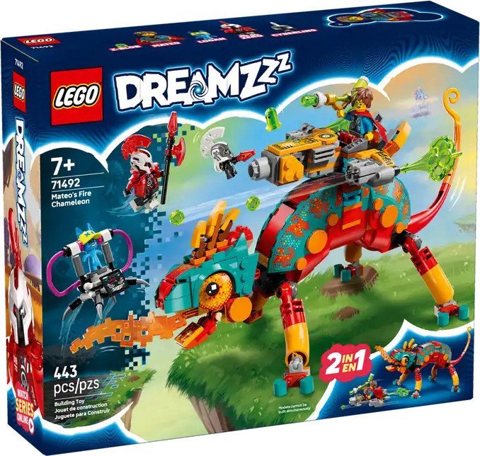 LEGO DREAMZzz Огненный хамелеон Матео 71492