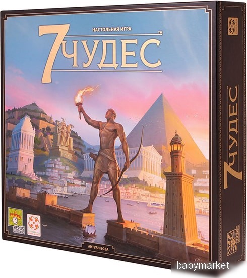 Настольная игра Стиль Жизни 7 чудес (новая версия)