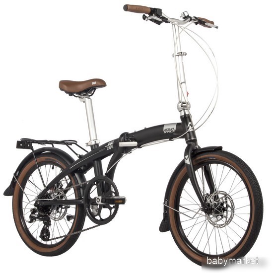 Novatrack Town alloy 8 D 2024 (черный) - детский товар