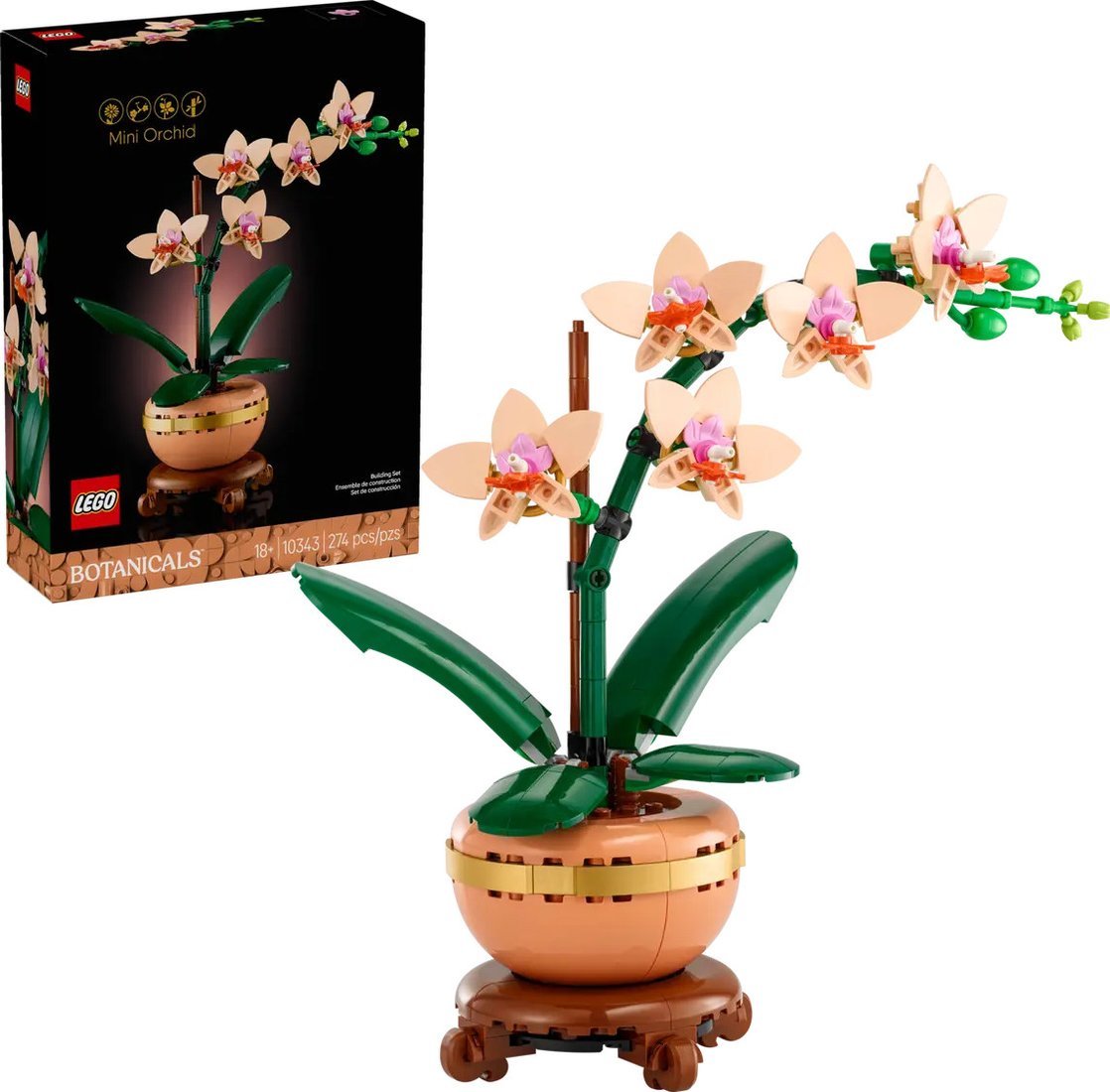 LEGO The Botanical Collection 10343 Мини Орхидея