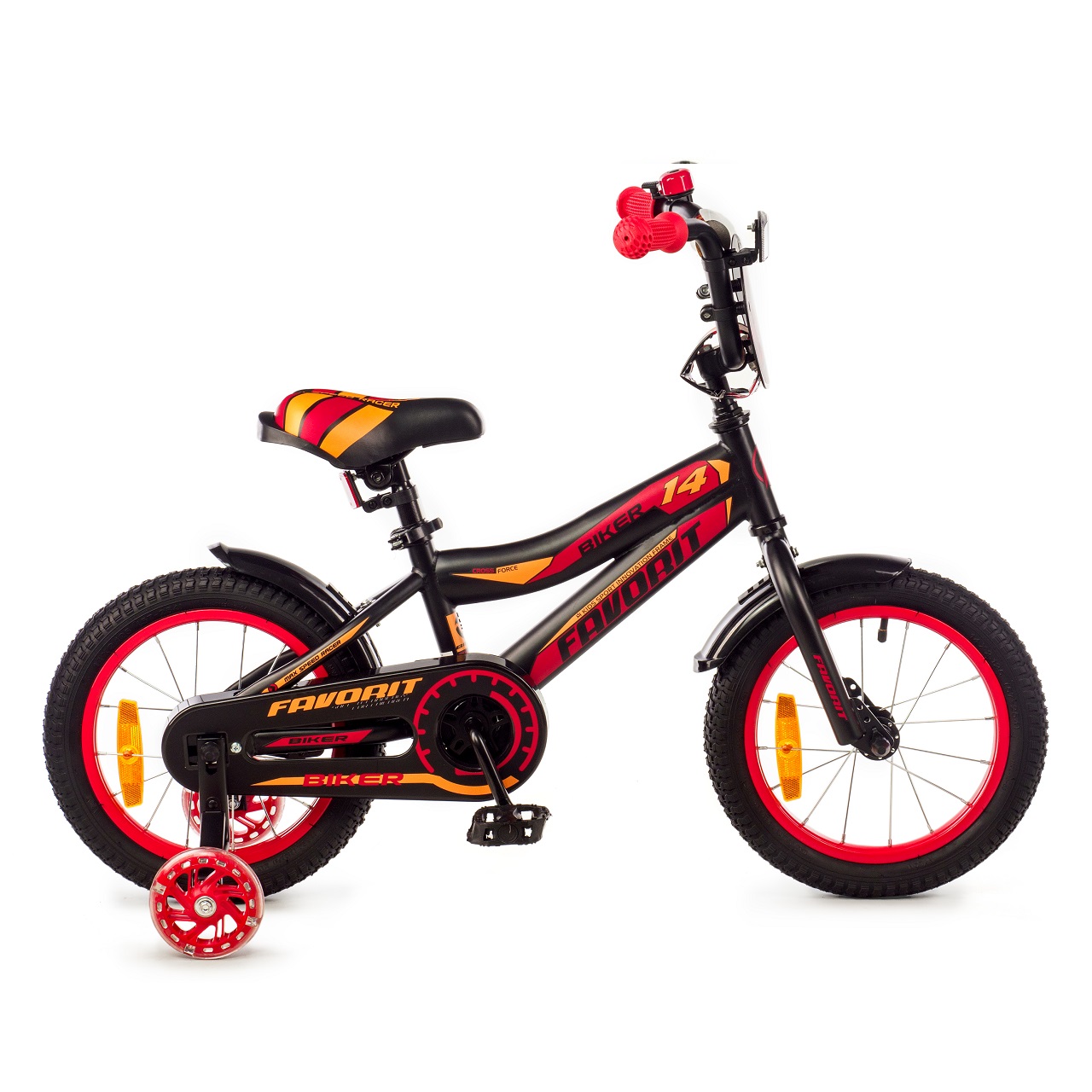 Детский велосипед Favorit Biker BIK-14RD Красный