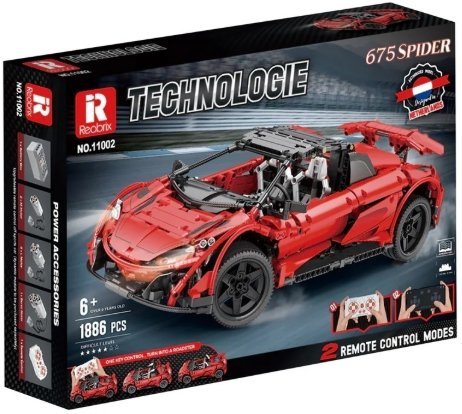 Reobrix Суперкар Spider 675Lt 11002-D