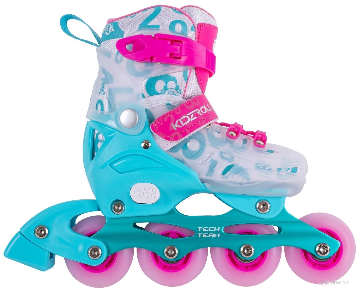 Tech Team Kidzroll Pink (р.36-39, розовый)