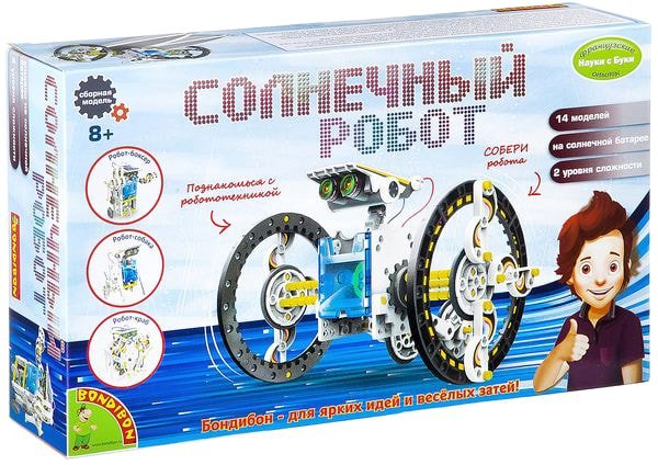 Bondibon Науки с Буки Солнечный Робот ВВ2289